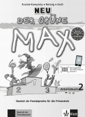 Der grüne Max Neu 2 Arbeitsbuch mit Audio-CD купить