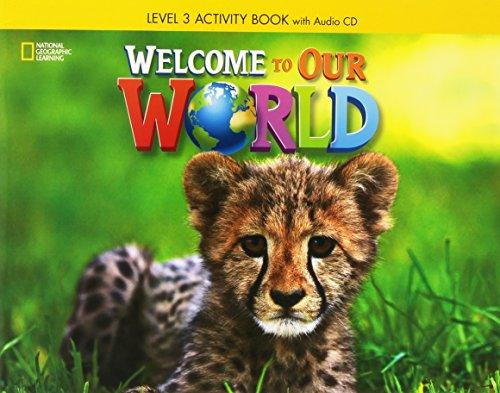 Welcome to Our World 3 Activity Book with CD купить