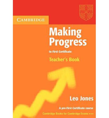 Making Progress to First Certificate Teacher's Book купить
