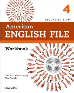 American English File Second edition Level 4 Workbook with iChecker купить