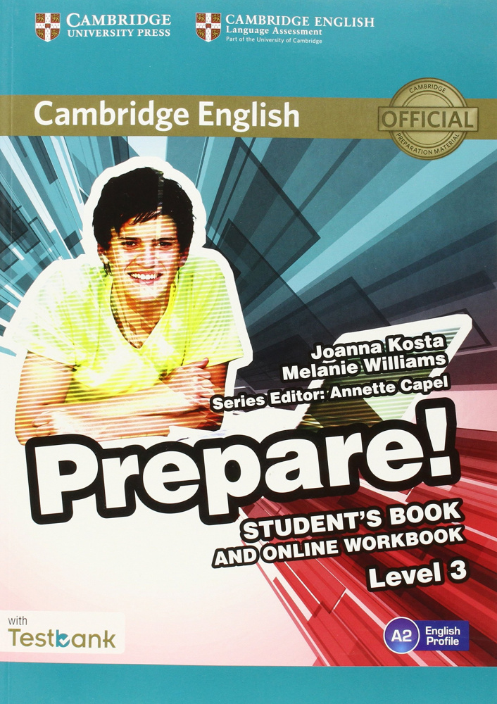 Cambridge English Prepare! Level 3 Student's Book and Online Workbook with Testbank купить