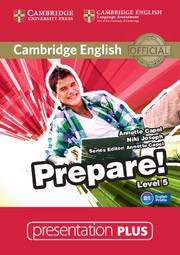 Cambridge English Prepare! Level 5 Presentation Plus DVD-ROM купить