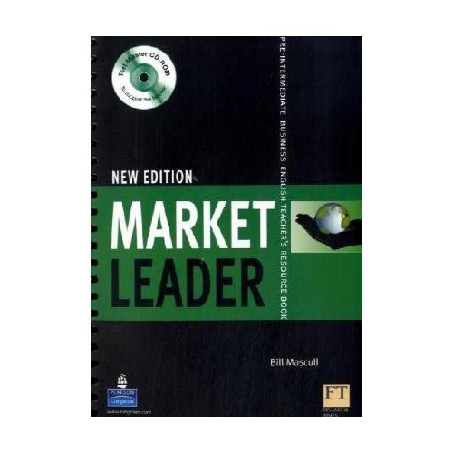 New Market Leader Pre-Intermediate Teacher's Resourse Book with Test Master CD-ROM купить