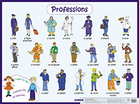 Профессии. Professions. Наглядное пособие на англ.яз. купить