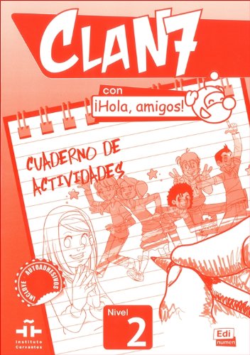 Clan 7 con Hola, amigos! 2 Cuaderno de actividades купить