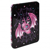 Пенал-органайзер для пишущих принадлежностей школьный ГЛАМУРНАЯ МЫШКА (без наполнения, 23,5x17,5x2 см, металл, полноцветная печать, ПЭТ-пакет) купить