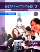 Interactions 2eme edition  2  A1.2  Livre de l’eleve + Audio telechargeable en ligne купить