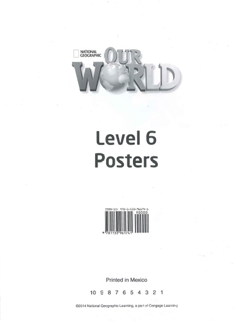 Our World 6 Poster Set купить