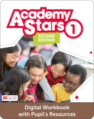 Academy Stars Second Edition 1 DIGITAL Workbook with Pupil's Resources купить