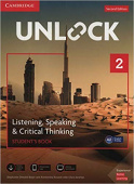 Unlock 2nd edition 2 Listening, Speaking & Critical Thinking Student's Book, Mob App and Online Workbook купить