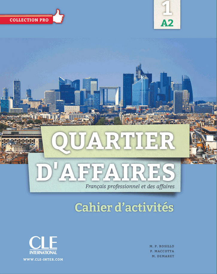 Quartier d'affaires 1 (A2)  Cahier d'activites купить