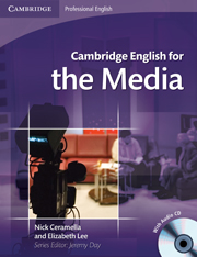 Cambridge English for the Media Student's Book with Audio CD купить