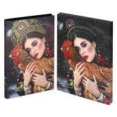 Ежедневник недатированный ESCALADA #МАРГАРИТА КАРЕВА. ЗОЛОТОЙ ПЕТУШОК (А5, 120 л., мягкий переплёт, искусственная кожа) купить
