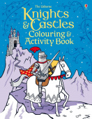 Usborne Colouring and Activity Book Knights and Castles купить