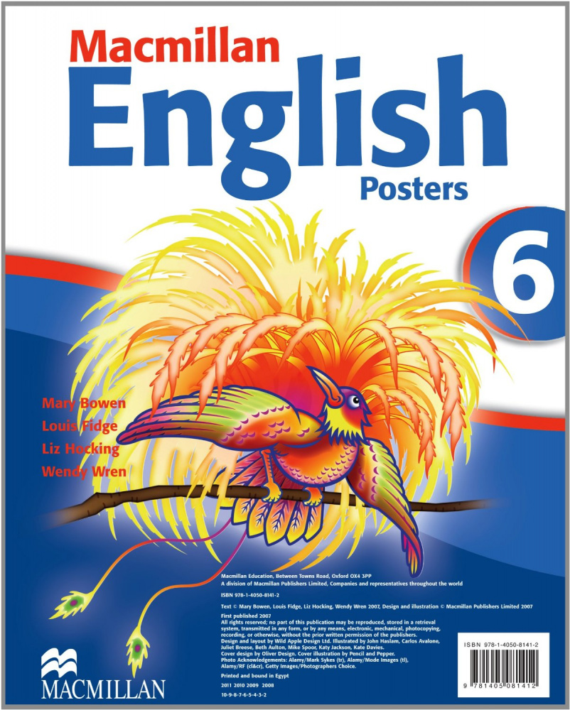 Macmillan English 6 Posters купить