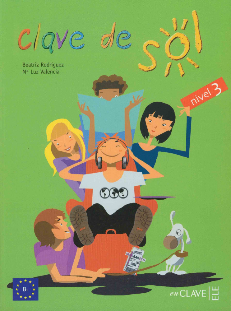 Clave de sol 3 Libro del alumno + audio купить