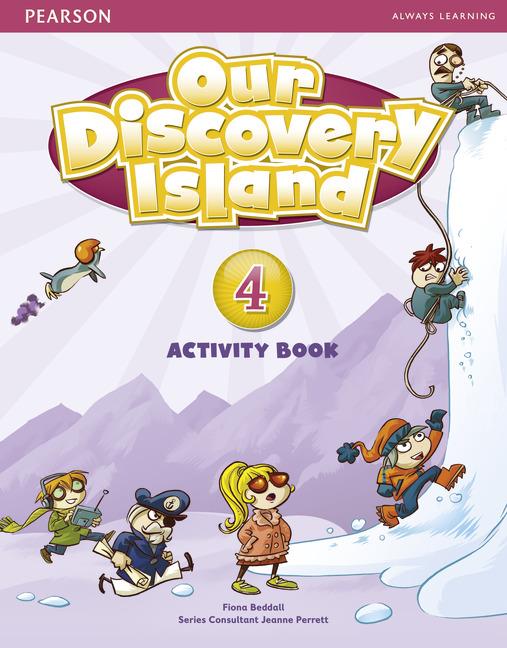 Our Discovery Island Level 4 Activity Book (with CD-ROM) купить