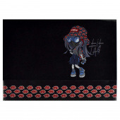 Папка для школьных тетрадей пластиковая ДЕВОЧКА С БАЛЛОНЧИКОМ (полипропилен, формат А4, 31,5х22,5 см, 1 отделение, клапан, глянцевая ламинация) купить