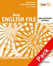 New English File Upper-Intermediate Workbook with key and MultiROM Pack купить