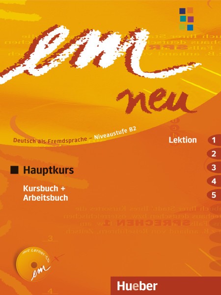 em neu 2008 Hauptkurs Kursbuch + Arbeitsbuch, Lektion 1–5 mit Arbeitsbuch-Audio-CD купить