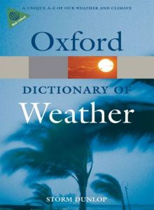 A Dictionary of Weather  (Oxford Paperback Reference) купить