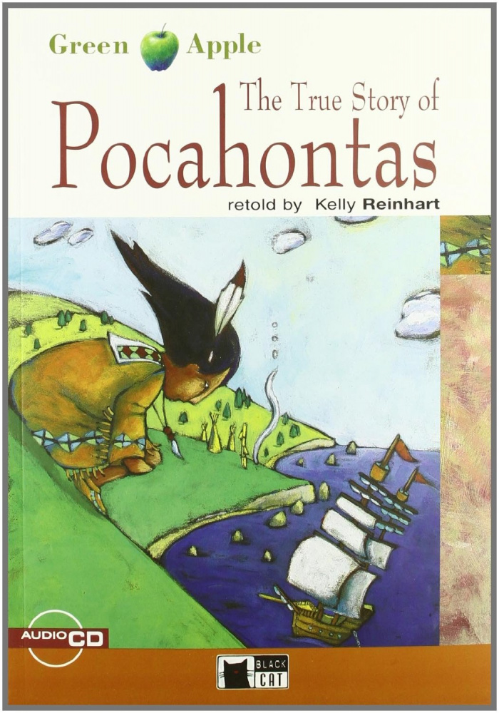 Green Apple Step 1: The True Story of Pocahontas with Audio CD купить
