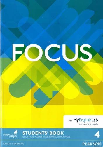 Focus 4 Student's Book & MyEnglishLab Pack купить