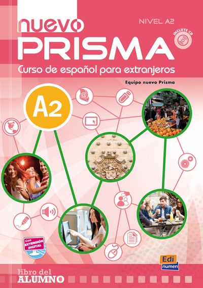 nuevo Prisma A2 - Libro del alumno + eBook + CD + Extensión digital купить