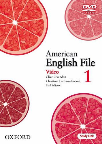 American English File 1 DVD купить