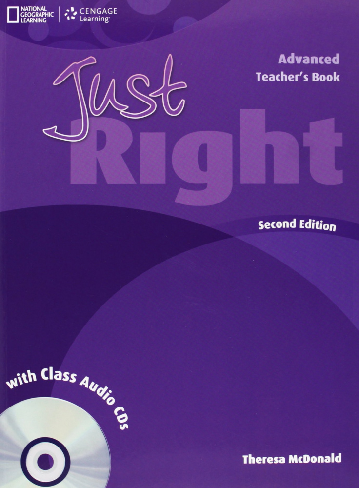 Just Right English Advanced Teacher's Book with Class CD купить
