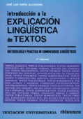Introduccion a la explicacion linguistica de textos купить