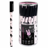 Набор ручек шариковых ЗАЙКИ И БАНТИКИ (ПЭТ-тубус, 30 шт., ассорти, неавтоматические, цвет чернил - синий) купить