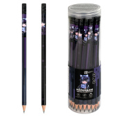 Набор карандашей чернографитных КИБЕР АНИМЕ (ПЭТ-тубус, 36 шт., ассорти, твердость грифеля: HB, форма корпуса - трёхгранная) купить