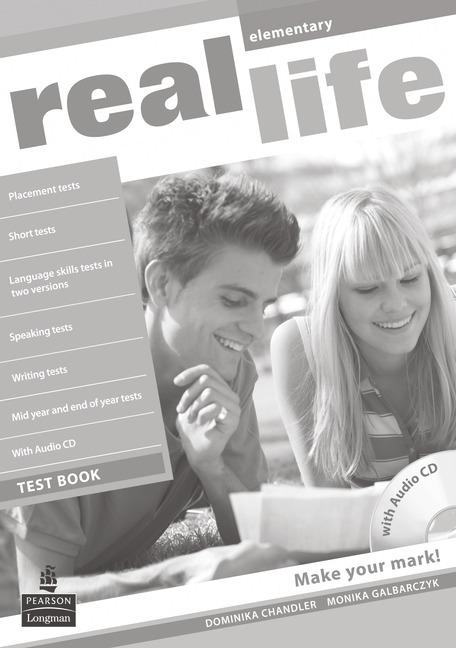 Real Life Elementary Test Book (with Audio CD) купить