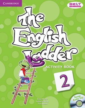 The English Ladder 2 Activity Book with Songs Audio CD купить