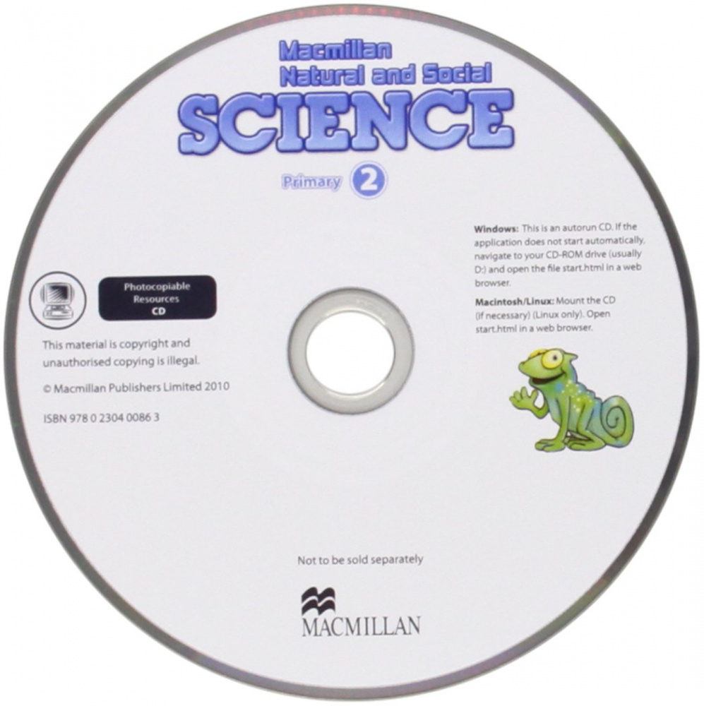 Macmillan Natural and Social Science 2 Teachers Photocopiable Resources CD купить
