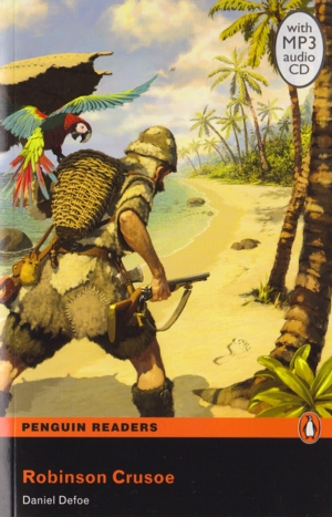 Penguin Readers Level 2 (Elementary) Robinson Crusoe (with MP3) купить