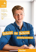 Schritt für Schritt in Alltag und Beruf 4 Kursbuch + Arbeitsbuch купить