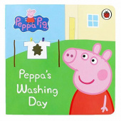 Ladybird Peppa's Washing Day (board book) купить