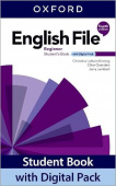 English File Fourth Edition Beginner Student's Book with Digital Pack купить
