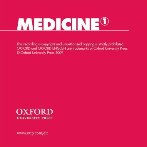 Oxford English for Careers: Medicine 1 Class Audio CD купить