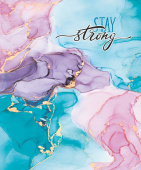 Тетрадь для записей Клетка (Арт.48.54) 48 листов Stay strong купить