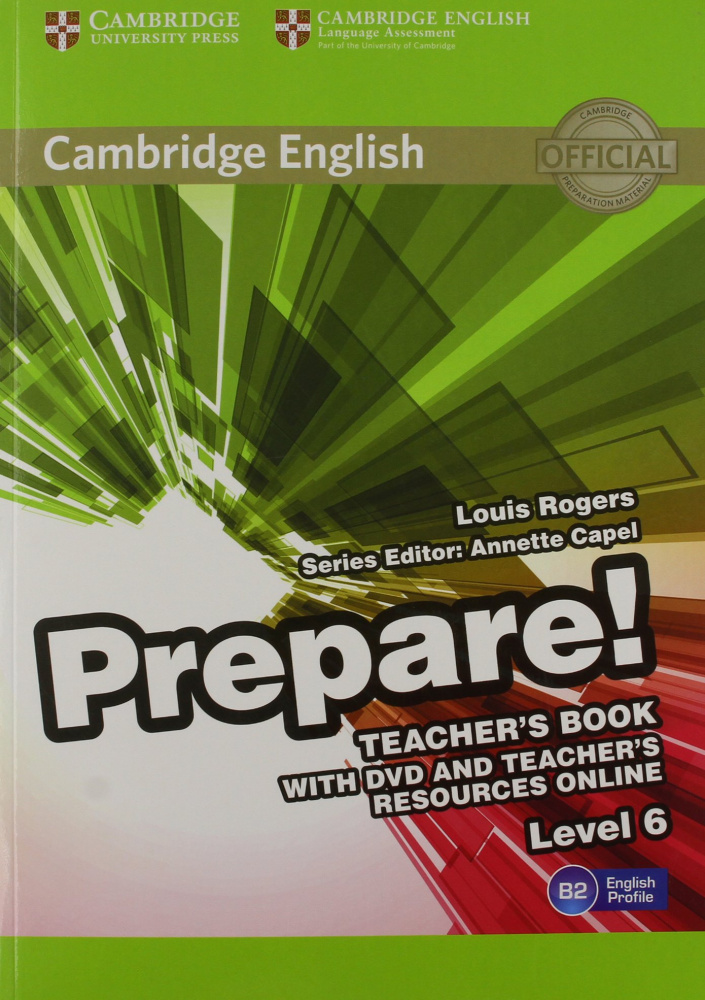 Cambridge English Prepare! Level 6 Teacher's Book with DVD and Teacher's Resources Online купить