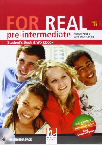 FOR REAL  Pre-Intermediate Student's Pack (SB + WB) with CD/CD-ROM купить
