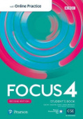 Focus Second Edition 4 Student's Book with Standard PEP Pack Online Practice + Active Book купить