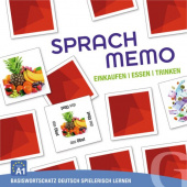 Sprachmemo Einkaufen, Essen, Trinken - Sprachspiel купить