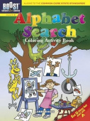 Alphabet Search Coloring Activity Book купить