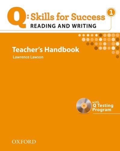 Q: Skills for Success Reading and Writing 1 Teacher's Book with Testing Program CD-ROM купить