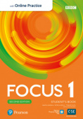 Focus Second Edition 1 Student Book with Standard PEP Pack(OnlinePractice)+Active Book купить