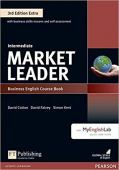 Market Leader 3rd Edition Extra Intermediate Coursebook and DVD-ROM Pack with MyEnglishLab купить